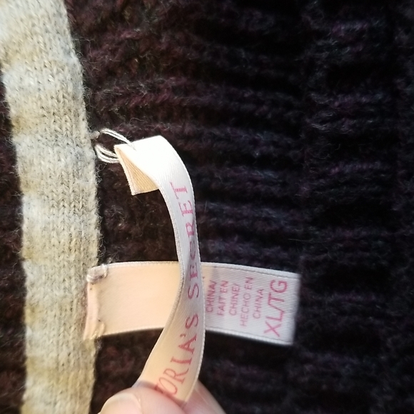 Victoria's Secret Women Purple Pullover Sweater XL - Picture 5 of 5